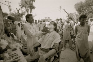 Beardless in Rawalpindi. Pakistan 1987