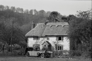 Thatcher at work. Sussex 1986