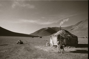 Nomads camped on the China/Tajikistan border, 2008